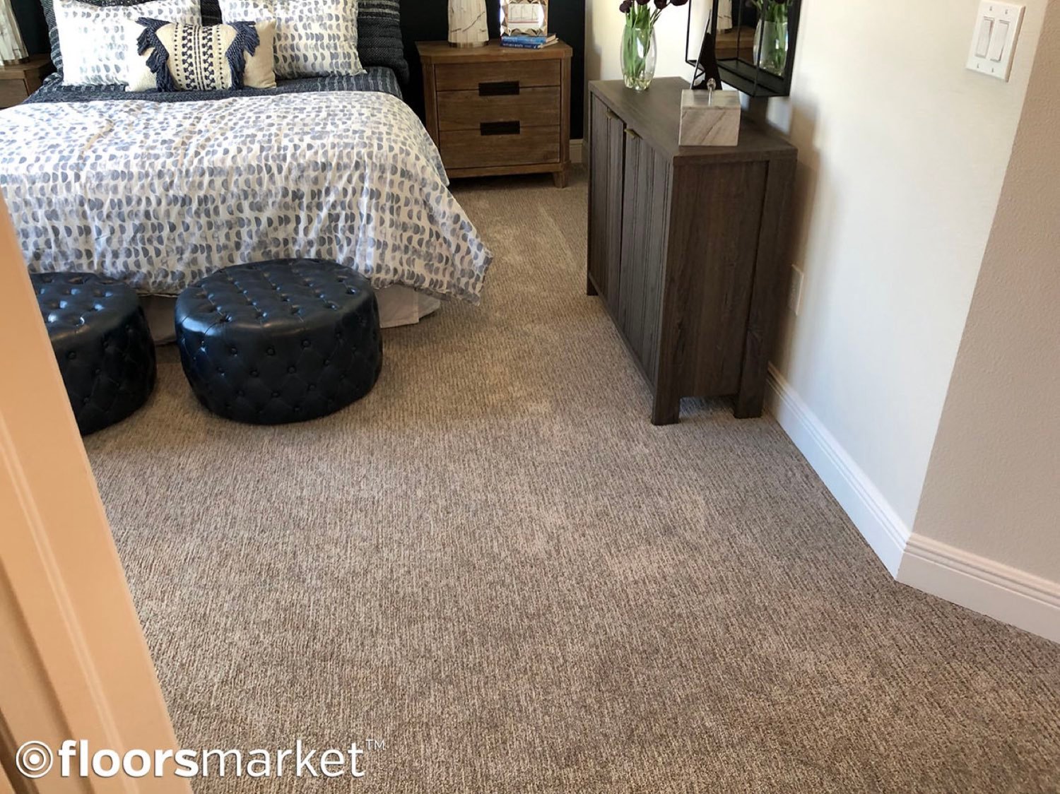 Carpet installation in a Hillsborough County rental property